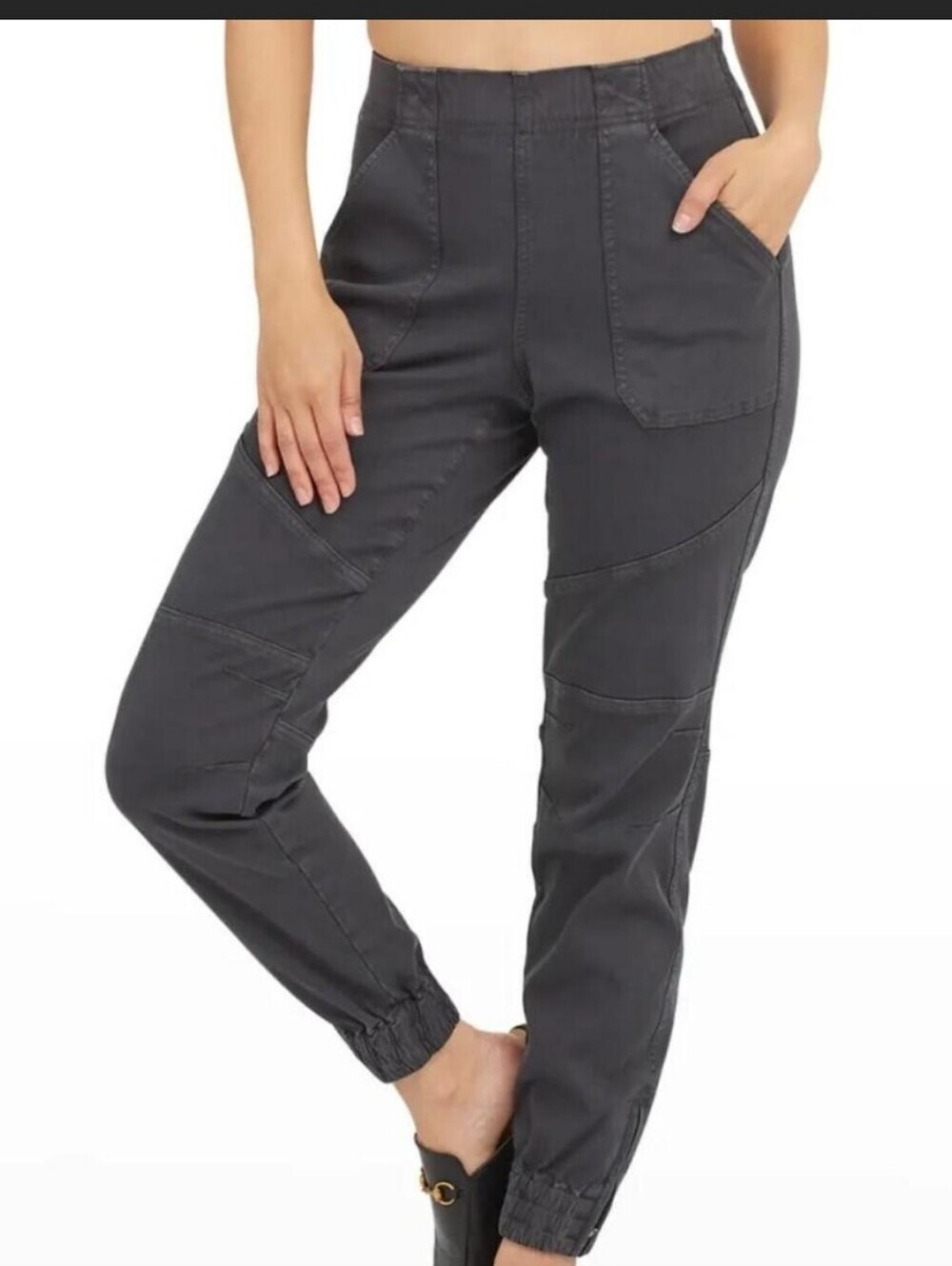 Spanx Twill Cargo Joggers M